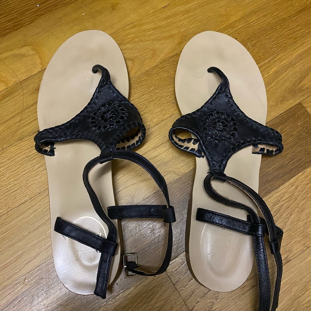 Black jack rogers sandals
